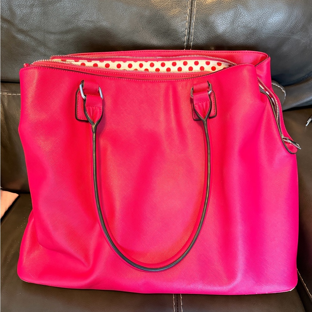 Large Pink Tote Bag